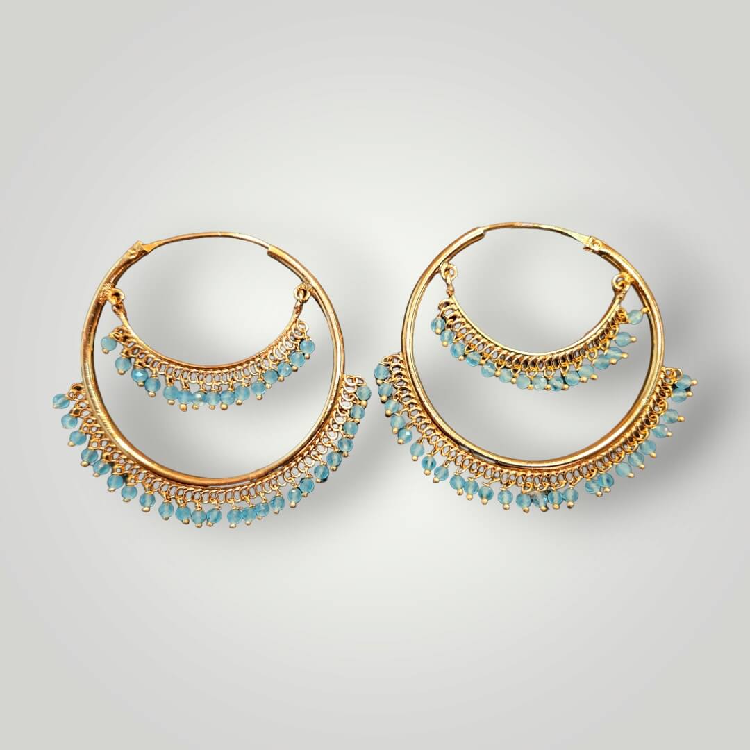 214079 - Antique Gold Plated Style Earring