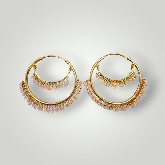 214079 - Antique Gold Plated Style Earring