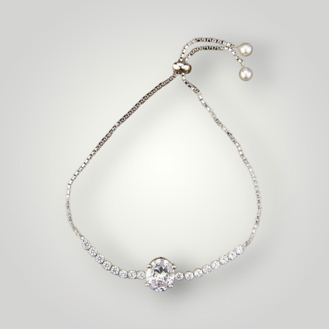 422603 - AD Gold Plated Adjustable Classic Style Bracelet