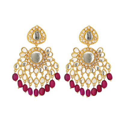 Rani Pink Nachde Ne Saare Glam Earrings