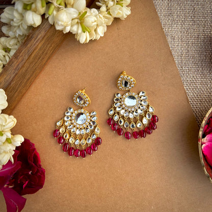 Rani Pink Nachde Ne Saare Glam Earrings