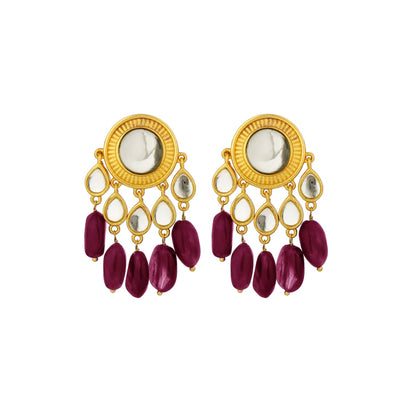 Rani Pink Shava Shava Radiant Studs