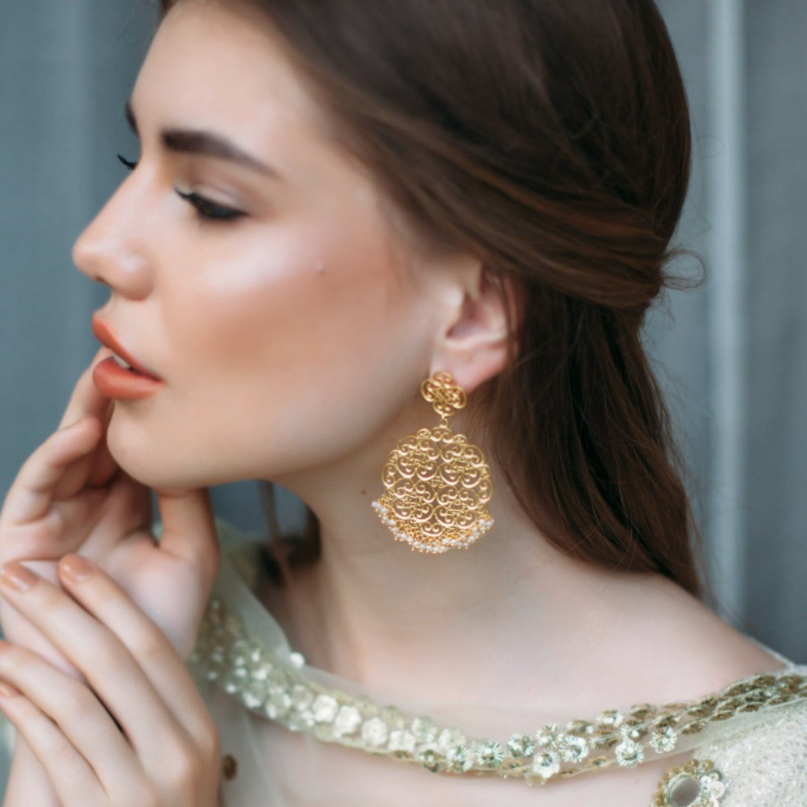 Radiant Gold Earrings