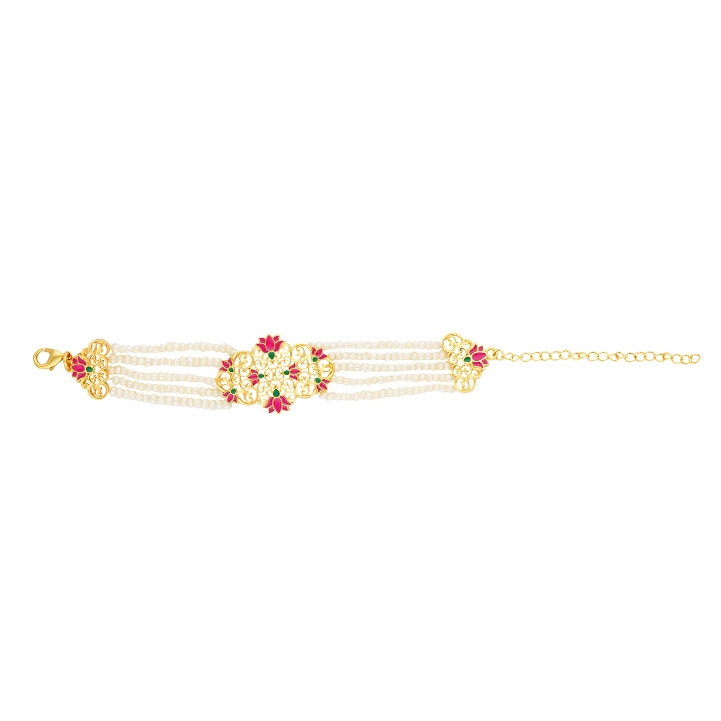 Pink Maharani Lotus Choker