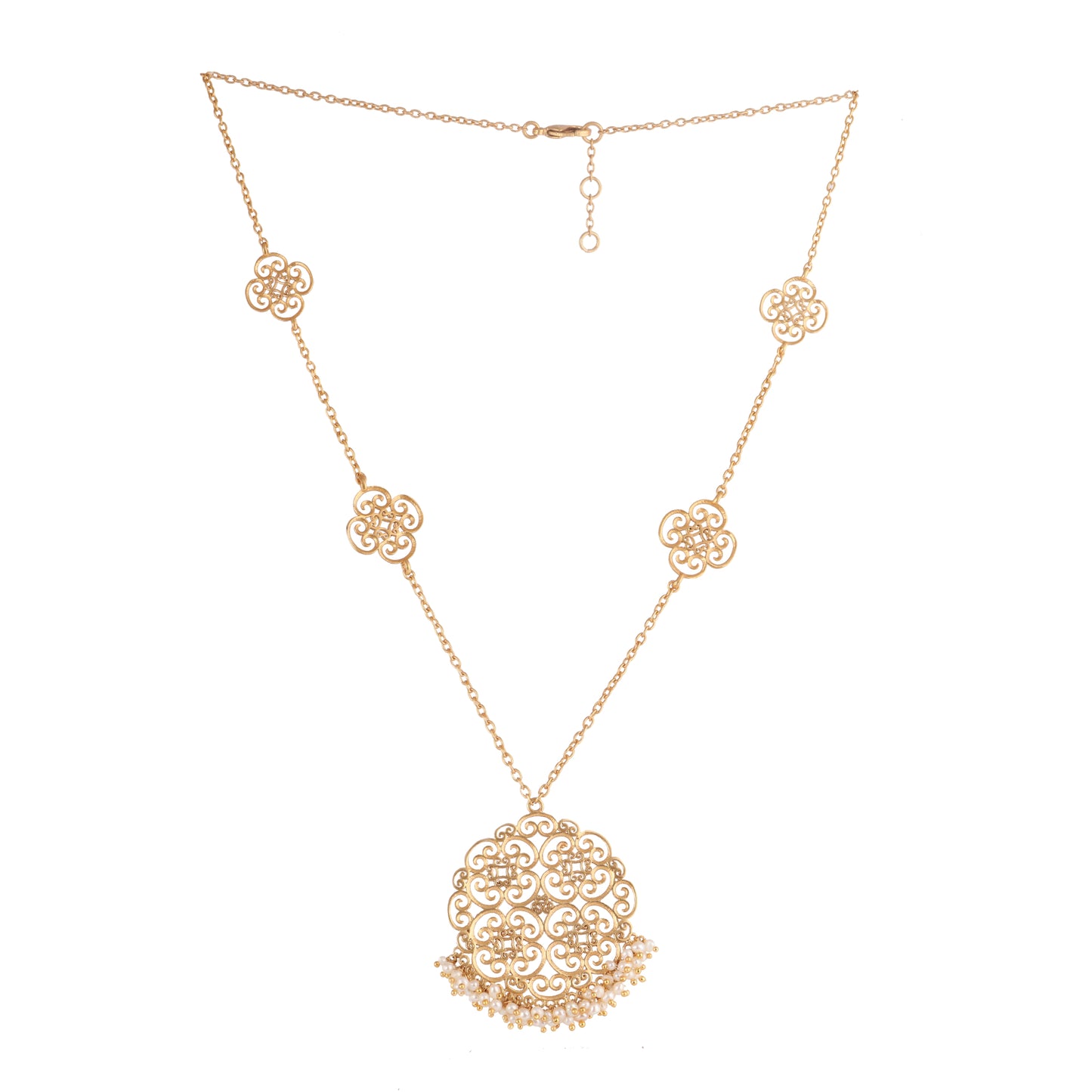 Golden Essence Pendant Necklace