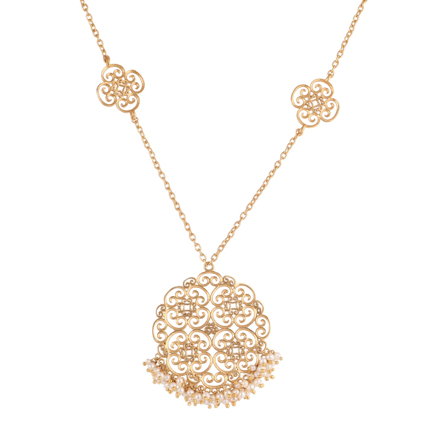 Golden Essence Pendant Necklace