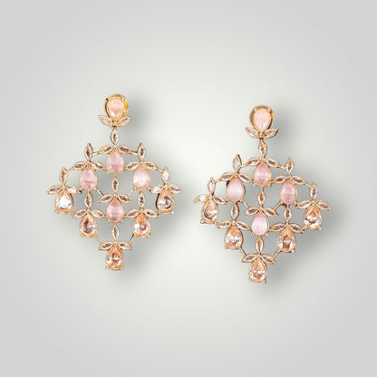 213961 - Antique Gold Plated Classic Style Earring