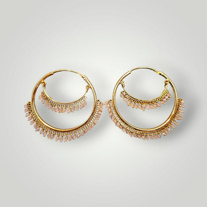 214079 - Antique Gold Plated  Style Earring