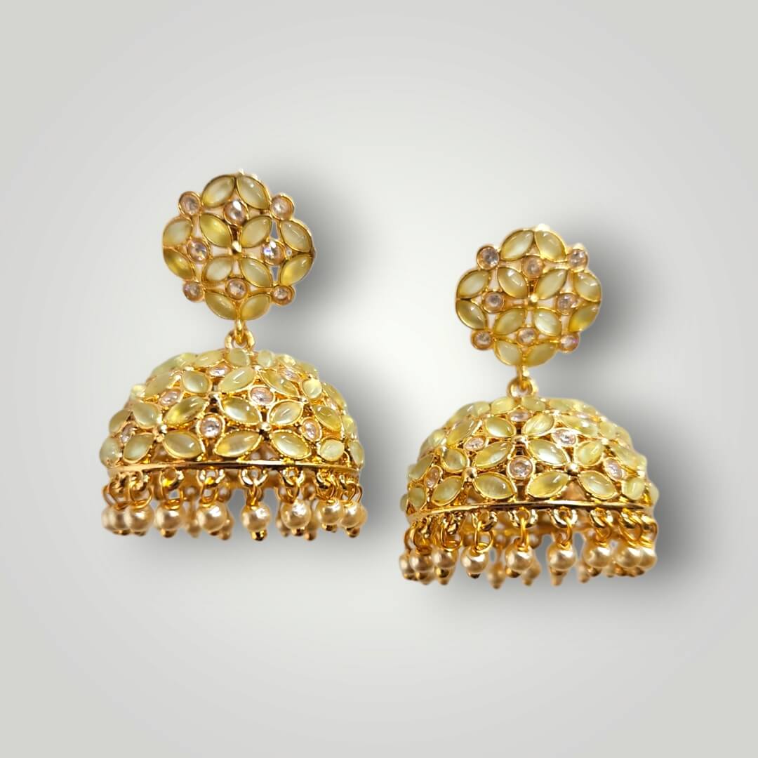 214713 - Antique Gold Plated  Style Earring